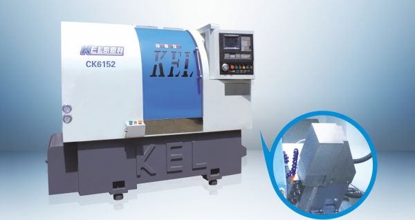 CKX6152C—Y∠45斜床身 (排刀型帶2個端銑3個鍘銑動力頭）車銑復合數控車床—高配置